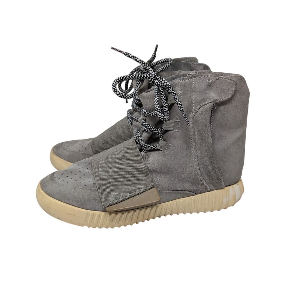 Adidas Yeezy Boost 750 OG B35309 Light Brown Grey Suede Mens Size 8 2015